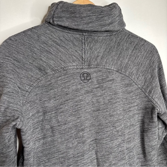Lululemon To You Tunic Heathered Core Dark Grey Sweater size 4 - Picture 8 of 12